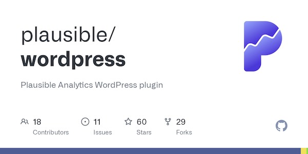 Plausible wordpress plugin