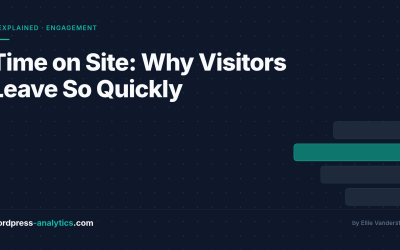 Time on Site: Why Visitors Leave So Quickly